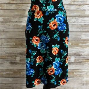 LuLaRoe vintage Cassie skirt floral
